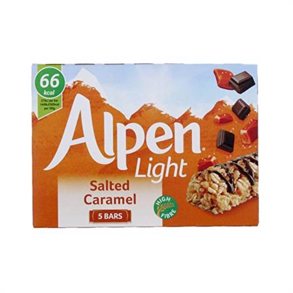 Alpen Light Salted Caramel (5 Bar)